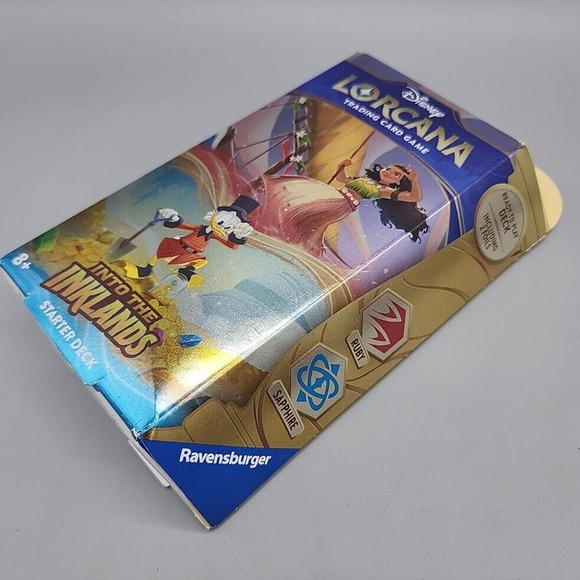 Disney Lorcana Into the Inklands Starter Deck - Moana & Scrooge Factory Sealed - Picture 2 of 9